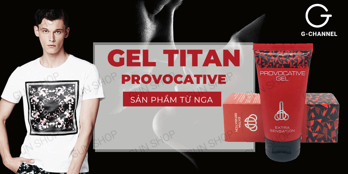  Nơi bán Gel bôi trơn tăng kích thước cho nam - Titan Provocative - Chai 50ml hàng mới về