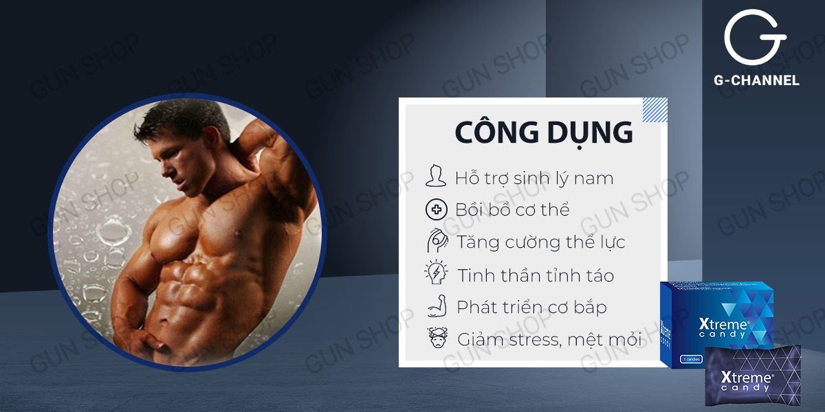  Bảng giá Kẹo nhân sâm Xtreme - Tăng cường sinh lý - 1 viên giá sỉ